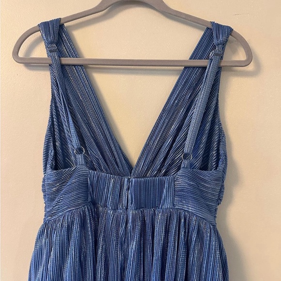 Sabina Musayev Delphine dress gorgeous blue! - Picture 3 of 4